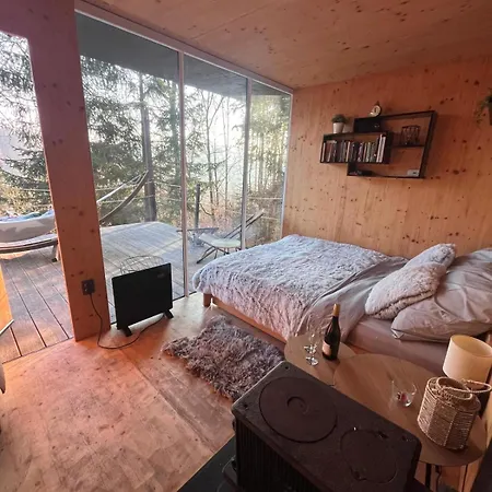 Tinyhouse Veranda Ferienhaus
